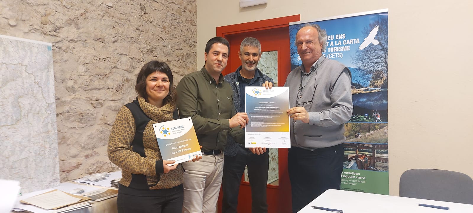 Imatge L’Espai Ermengol i Turisme Seu obtenen el certificat i el distintiu d’adhesió a la Carta Europea de Turisme Sostenible