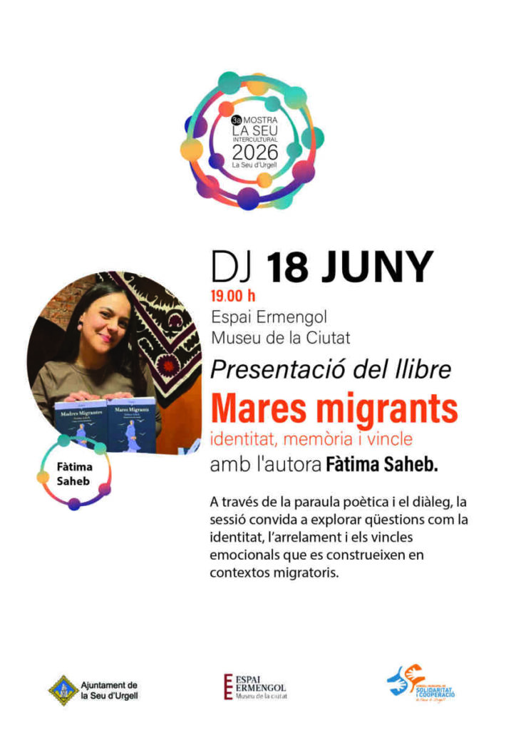 Presentació del llibre 'Mares migrants: identitat, memòria i vincle' amb Fátima Saheb